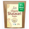 Jiva Organics Organic Shatavari Powder 14 Ounce Bulk Bag -