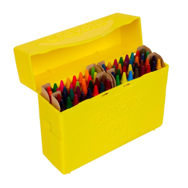 Crayola Crayon Box (64 Count), With Limited Edition Colors &