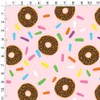 GRAPHICS & MORE Cute Donut with Sprinkles Chocolate Icing Gift
