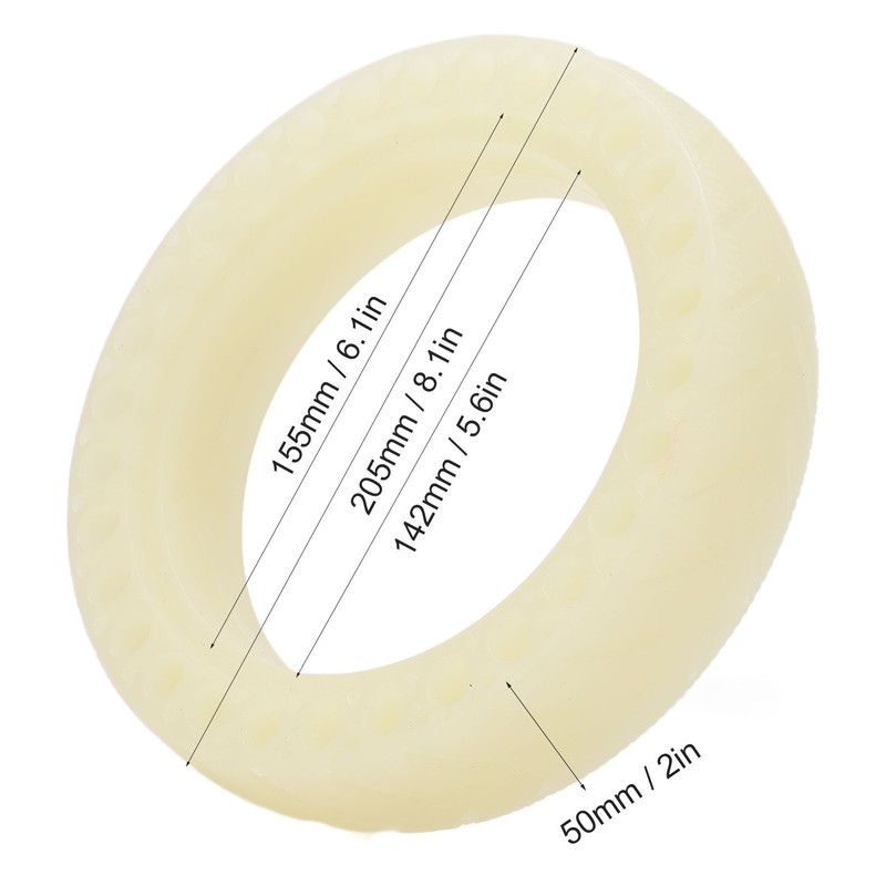 8.5 Inch Scooter Light Series Solid Tires Beehive Inflation Free