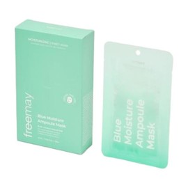 8-Ply Hyaluronic Deep Moisturizing Primey Blue Moisture Ampoule Mask 10 Sheets / 8중 히알루론깊은보습 프리메이 블루 모이스춰 앰플 마스크 10매
