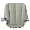 FZJDSD Bisque Tan Driver Side Bottom Microfiber Leather Replacement Seat