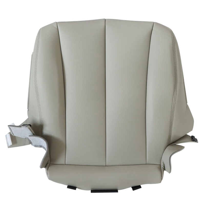 FZJDSD Bisque Tan Driver Side Bottom Microfiber Leather Replacement Seat