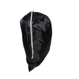 Laundry Bag - Locking Drawstring Closure and Machine Washable. These Large Bags will Fit a Laundry Basket or Hamper and Strong Enough to Carry up to Three Loads of Clothes (Black)
