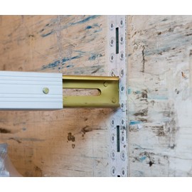 Mytee Products 92"- 103" Adjustable Aluminum E-Track Decking/Shoring Beams | Cargo Load Lock Bars for Enclosed Trailers, Trucks and Vans with The E Track Tie-Down System