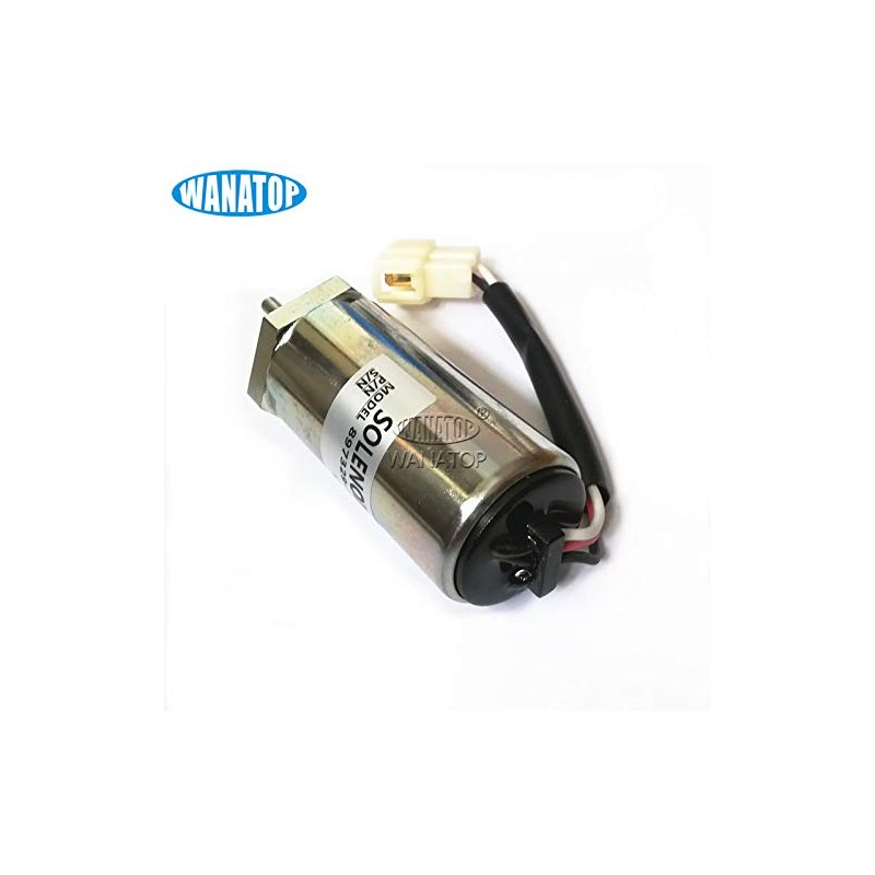 Solenoide de parada de motor de excavadora de 12 V