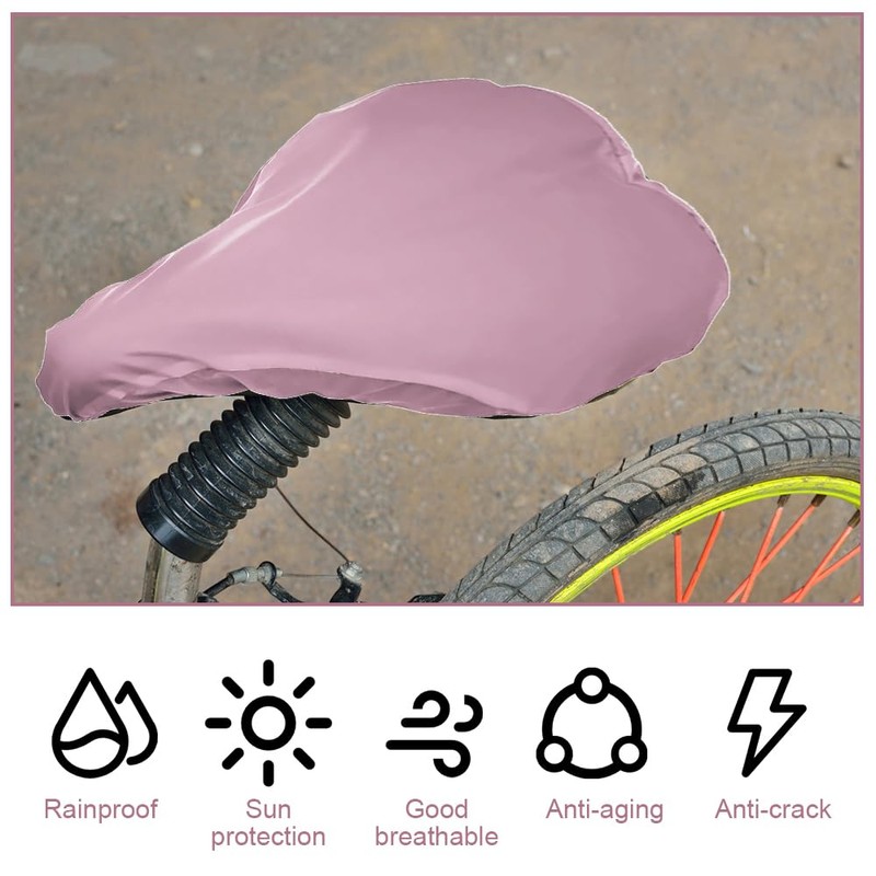 Bicycle Seat Rain Cover Bicycle Saddle 28 x 24 cm