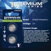 Premium Batteries CR1632 Battery 3V Lithium Coin Cell Child Safe