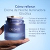 Caudalie Vinoperfect Crema Iluminadora Glicólica de Noche, Envase Recargable -