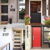 Iluminpro 8 Inch House Numbers, Aluminum Modern House Numbers for