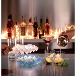 Le Quest 68030 Ice Cube, Rose, W 8.6 x D 7.8 x H 1.8 inches (21.8 x 19.8 x 4.5 cm)