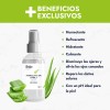 Hidrolato de Sábila Hebbe Cosmetics Aloe Vera Tónico Facial y