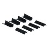 Ernst Manufacturing 2.9-Inch Drawer Divider Corner Clips, 4-Pack