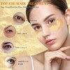 24K Gold Eye Mask, Under Eye Mask, Reduce Dark Circles,