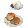 Deco Woerner Decorative Croissant Assortment Food Dummy Brown Pack of