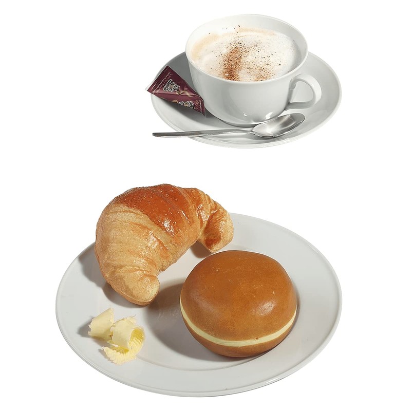 Deco Woerner Decorative Croissant Assortment Food Dummy Brown Pack of