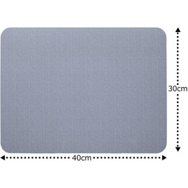 Asahipen YDS-01M Drying Mat Lava Stone Dry Mat, Soft Type (Large) Width 11.8 x Length 15.7 x Thickness 0.1 inches (30 x 40 x 0.4 cm), Gray, For Kitchens, Water Absorption, Absorbent, Quick Drying,