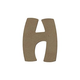 Letter H 8cm x 6mm Gomille ECO MDF