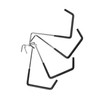 Operitacx 4Pcs Heavy Duty Wall Mounted Hooks for Garage Storage