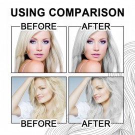 Gray Hair Color Wax,Temporary Hair Color Wax,Safe Hair Colour Pomade Washable for Men,Women,Party,Cosplay,Temporary Hair Dye Wash In Wash Out Hair Colour W/ax,Coloured Hair W/ax(Gray)