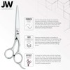 JW Professional Shears & Thinner Combo Razor Edge CRX Series