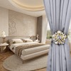 SUQ I OME Luxury Big Crystal Magnetic Curtain Tieback Holdback