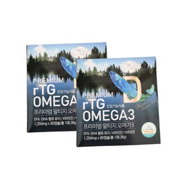 Altige Omega 3 rTG Altige Omega 3 Salmon Oil 6 months supply Vitamin D + Vitamin E / rTG 알티지 오메가3 연어유 6개월분 비타민D+비타민E