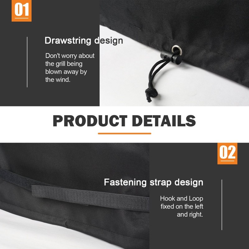 TURLIOARN Blackstone 17 Pulgadas Grill Cover, 600D Abrasión Resistente Tear