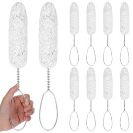 10 Pack Tire Lube Brush Applicator Swabs 11.8 Inches Extra Long Handle Tire Lubricant Applicator for Changing Tires