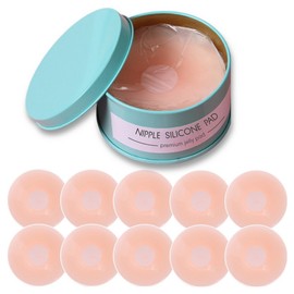 Nipple silicone pad 10p, 1 piece / 니플 실리콘 패드 10p, 1개