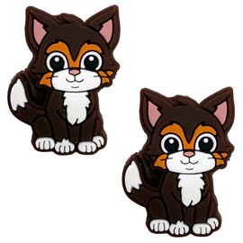 TRESSIS Tennis Racket Dampener - 2-Pack Cute Cat Design - Vibration & Noise-Reducing Tennis Shock Absorber for Racquets - Secure, Easy-Install Accessories for Players of All Levels