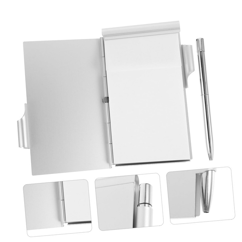 Operitacx 10 x Creative Notebook Notepad Holder Pocket Notebook Multi-Purpose