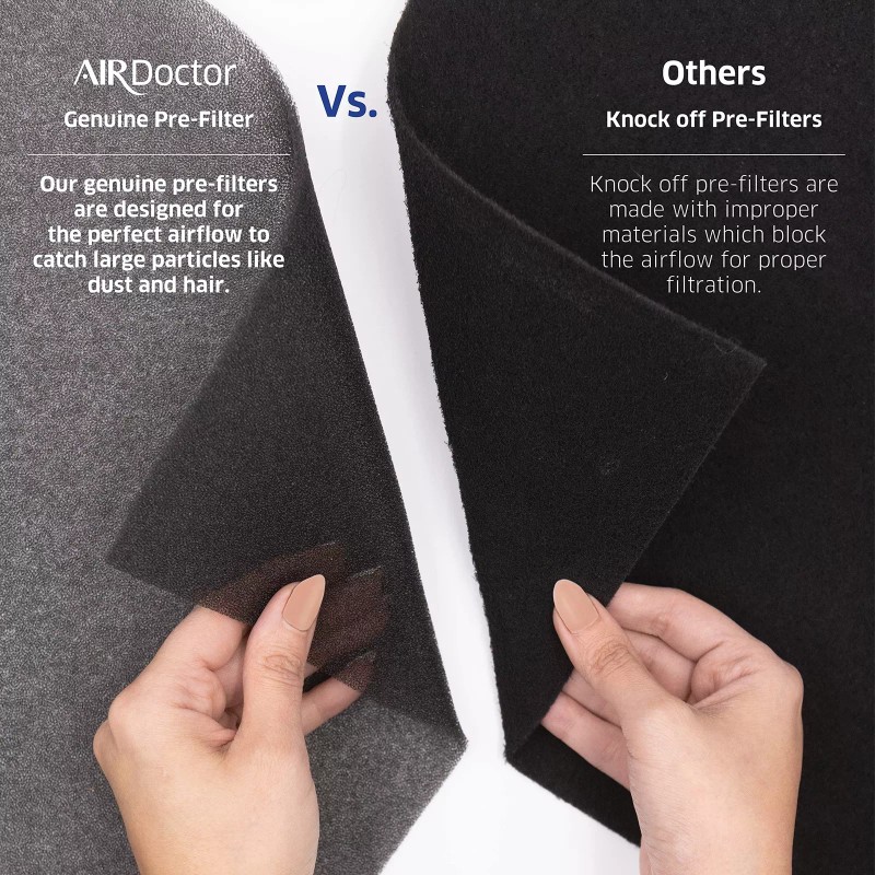 AIRDOCTOR AD2000 Genuine Filter Replacement - One Year Combo Pack