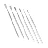Juego Espatulas Cincel Miniatura 2-7mm 6pzs Acero Inoxidable Herramienta Profesional
