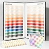 Professional 308 Nail Color Chart Book with 120 Pcs False