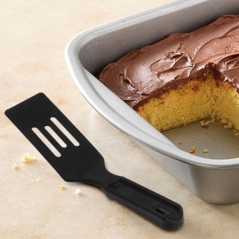 Professional Nylon Mini Spatula, Heat-Resistant Serving Spatula for Nonstick Pans,