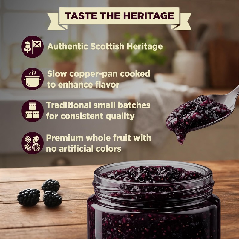 Mackays Seedless Blackberry Preserve, 12 Ounce