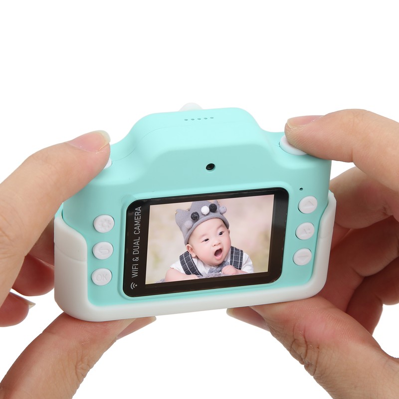 Kids Mini Digital Camera 2 Inch IPS Screen 24MP Dual