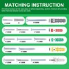 Haespot 390-Piece Multi-Functional Drywall Anchor and Screw Kit, 6 Different