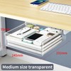 Closiq Desk Drawer Organizer – Self Adhesive Hidden Compartments for