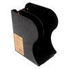 Length adjustable bookend black
