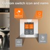 LANBON L8-HS4 LCD 4 Gang Smart Light Switch works with