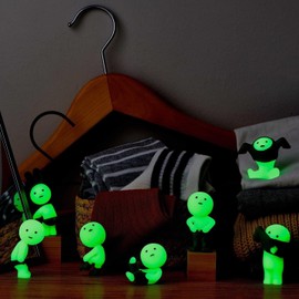 Smiski Dreams Glow in The Dark Figure, Dressing Series, Random Style, 1 Pack