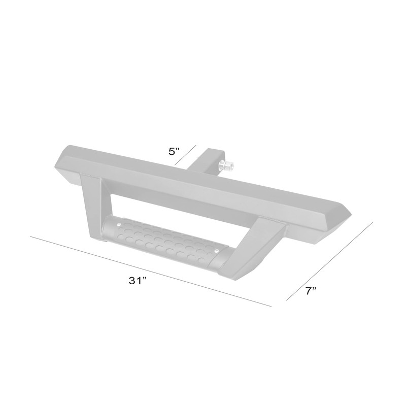 Armordillo AR Drop Step Hitch Step for Class 3 Trailer