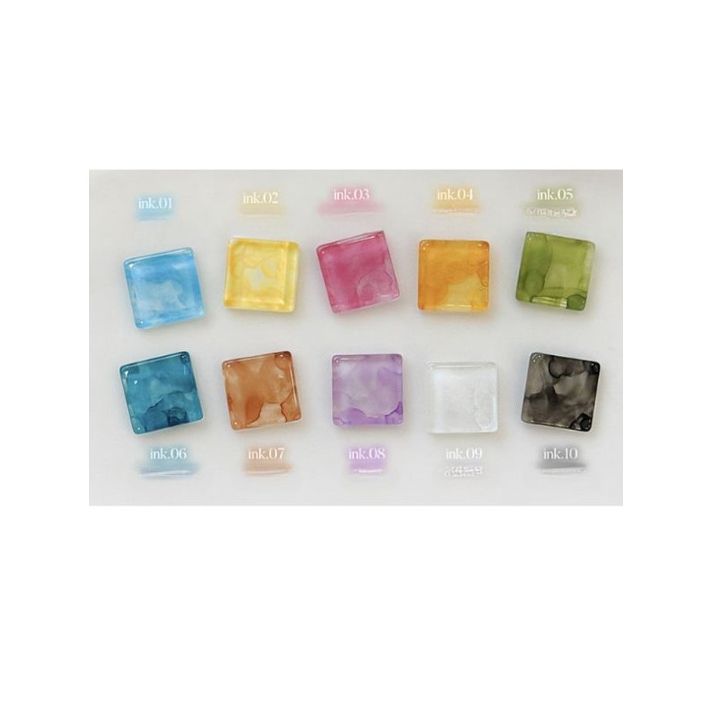 YOGURT Nail Pajamas Ink Gel Tint Nail Set 10items