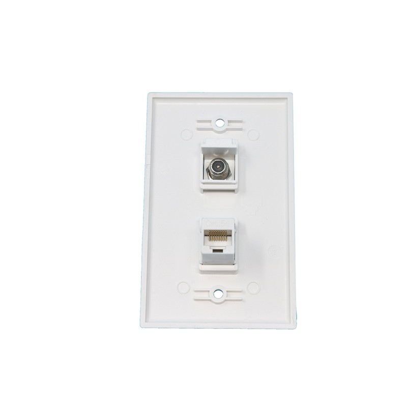 RiteAV - 1 Coax F Type and 1 Cat5e Ethernet