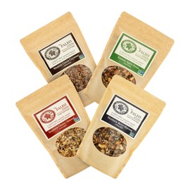 Maple Nut Kitchen Paleo Granola Variety Pack - High Protein, Gluten-Free, Vegan - Southern Cherry Almond, Northern Berry Harvest, Western Cocoa Cayenne, Eastern Apple Pecan - 10 oz Each (The PALEO Collection) 4 Pack