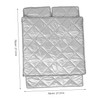 ULTECHNOVO Freezer Cover Insulated Refrigerator Protector with Oxford for Display