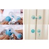 One Touch Rotatable Baby Guard Stopper Door Lock Drawer Cabinet