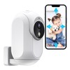 4MP Indoor Security Camera WiFi Connection Motion Detection 2 Way